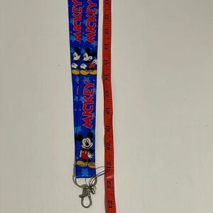 New Mickey Cartoon Lanyard Keychain